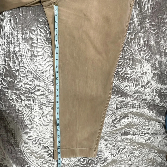 Peter Millar khaki flat front pants size 42 style MC00B84 - Picture 6 of 6